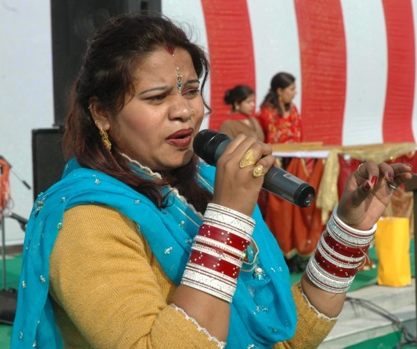 Rani Randip performing at the second film festival